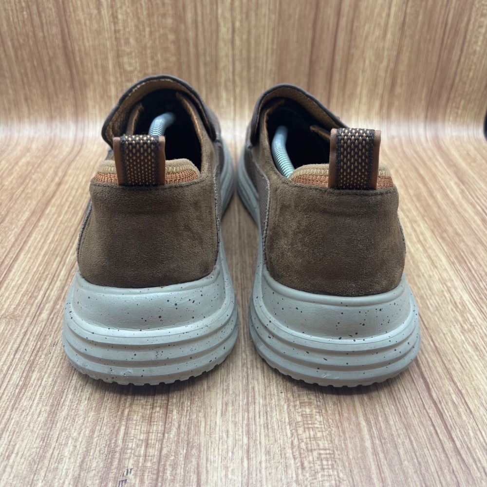 Skechers Classic Fit Slip On Loafers Mens Size 13 Brown Air Cooled Memory Foam - Picture 4 of 8